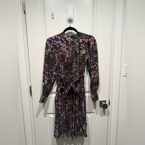 Charming Floral Long Sleeve Dress